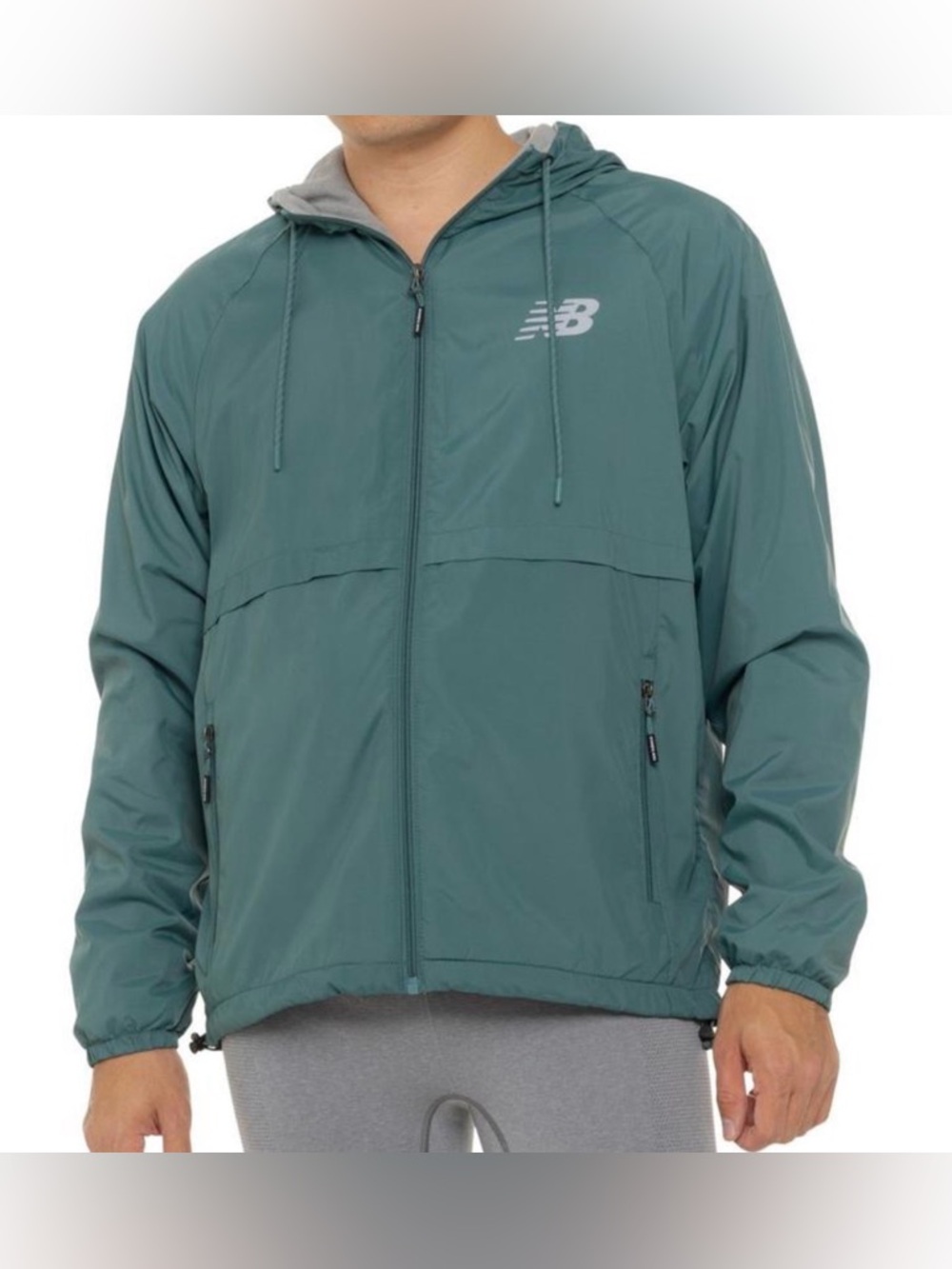 NB New Balance Puffer Soft  Jacket Men’s Size Large Green